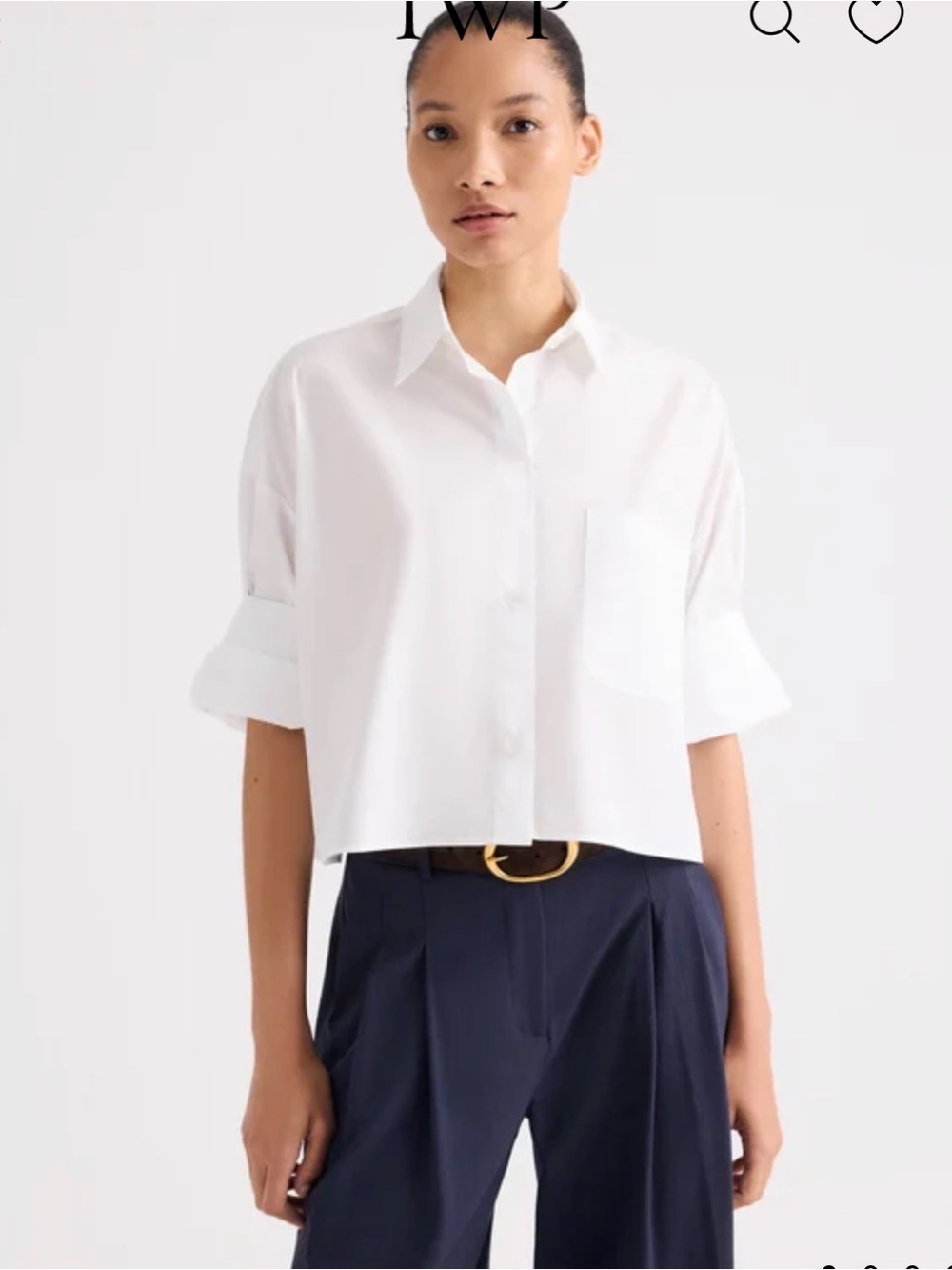 TWP Next Ex White Shirt- XS/S